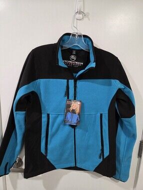 StormTech Teal and Black Performance Fleece Jacket